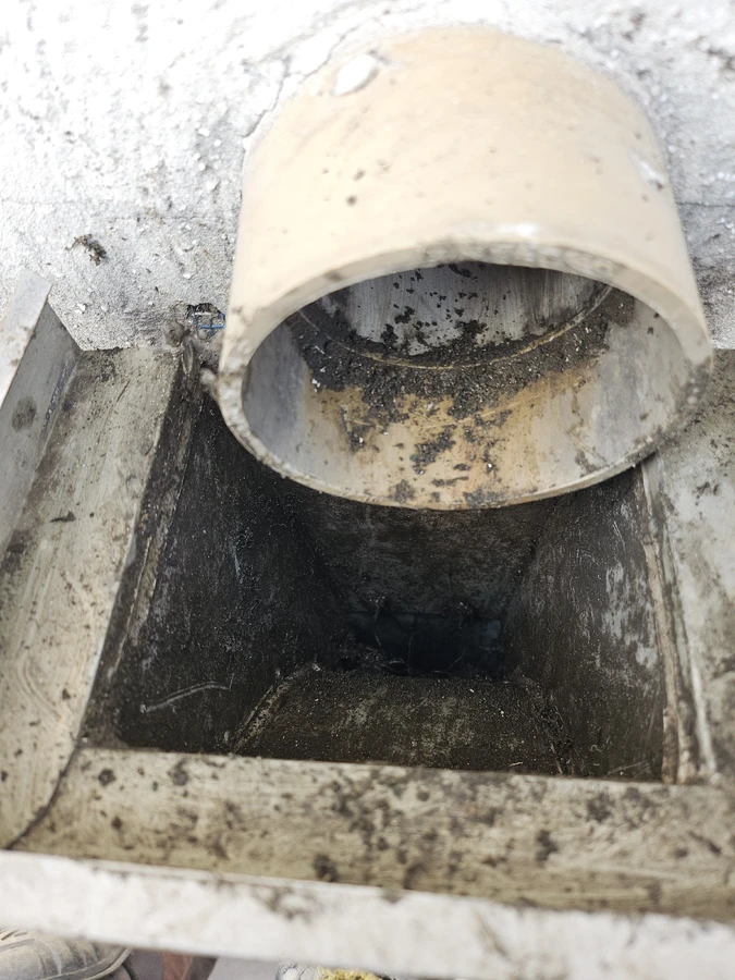 성남 외벽 우수관 파손 수리 시공 후 - 드레인 웍스